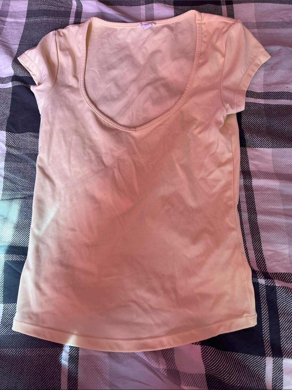 Garage Women's Scoop Neck Tee in Soft Cream